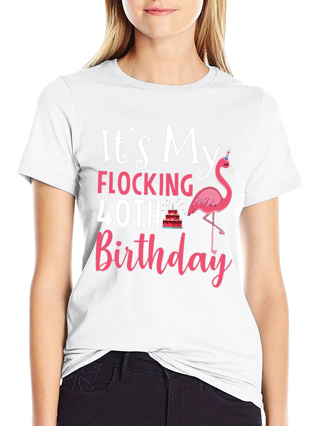 Flocking 40th Birthday T-Shirt