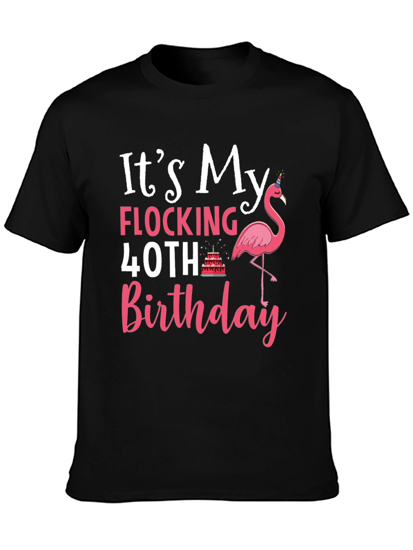 Flocking 40th Birthday T-Shirt