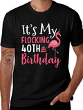 Flocking 40th Birthday T-Shirt