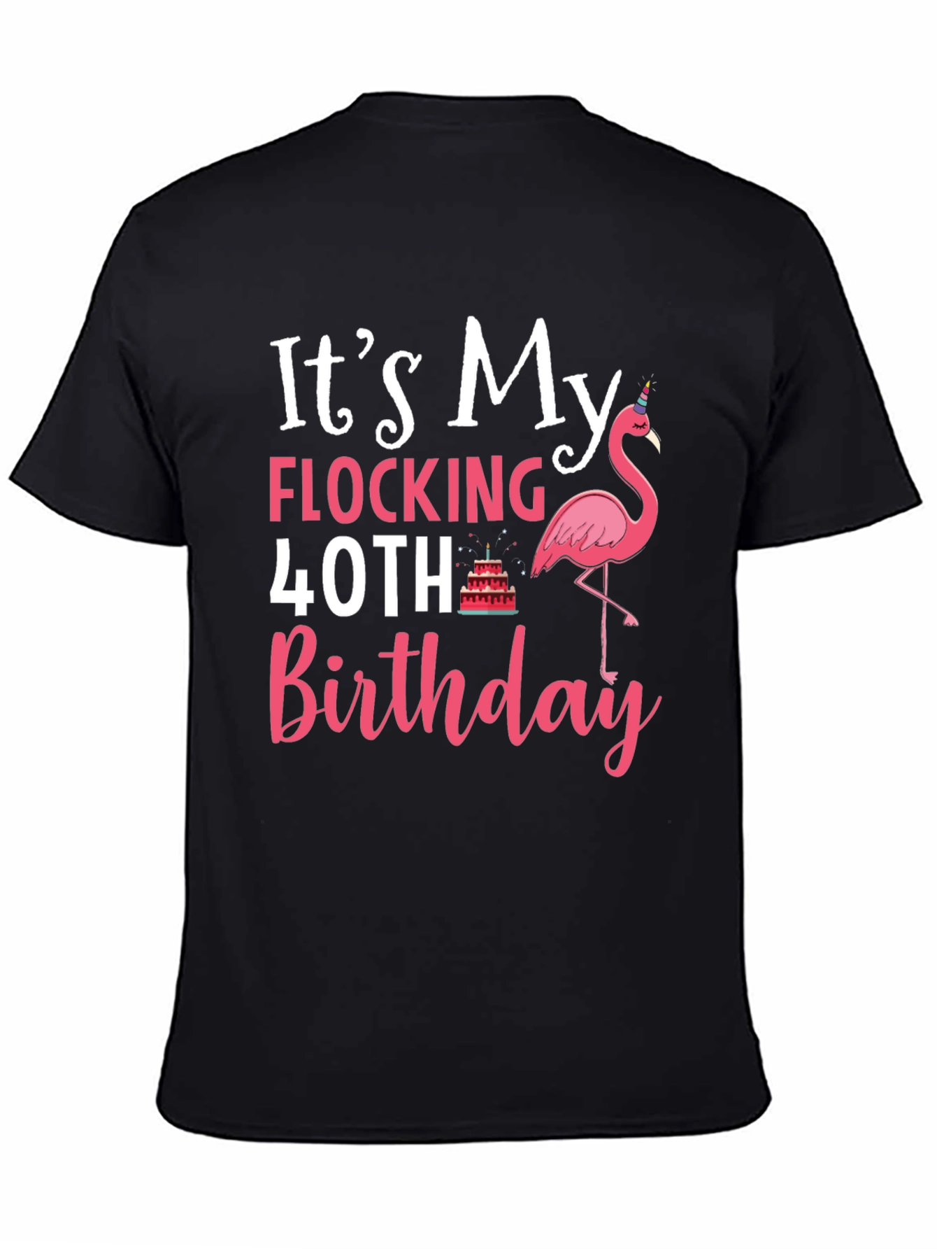 Flocking 40th Birthday T-Shirt