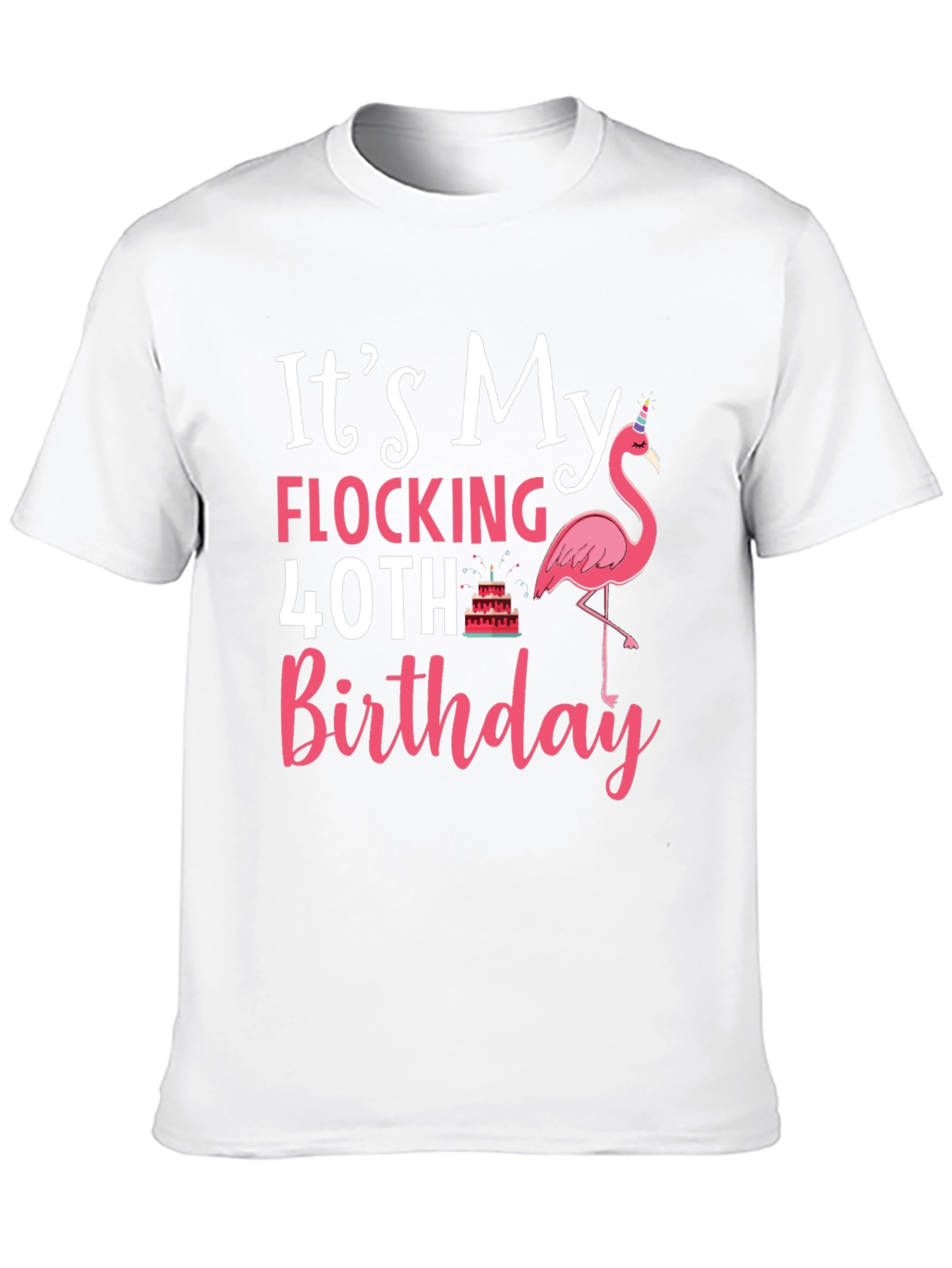 Flocking 40th Birthday T-Shirt