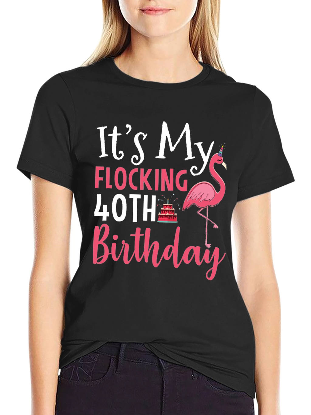 Flocking 40th Birthday T-Shirt