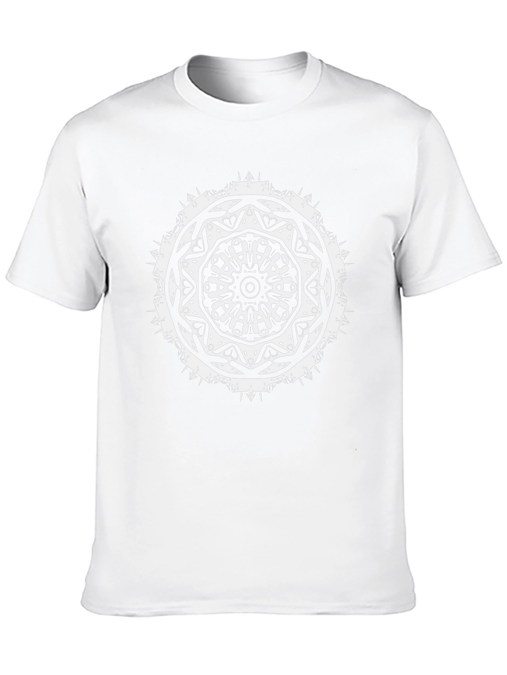 Black Mandala Graphic Tee - Unique Design