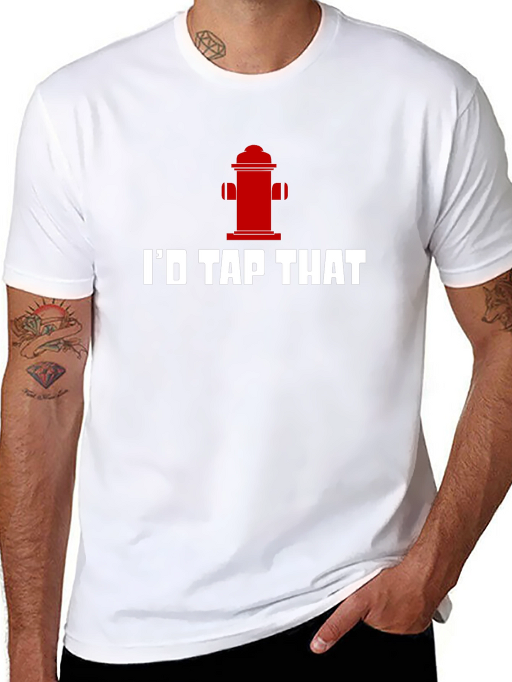Id Tap That Funny Fire Hydrant T-Shirt