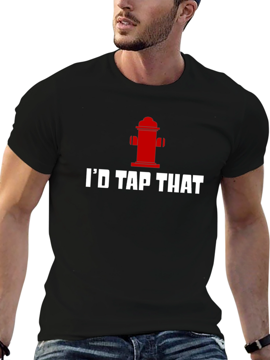 Id Tap That Funny Fire Hydrant T-Shirt