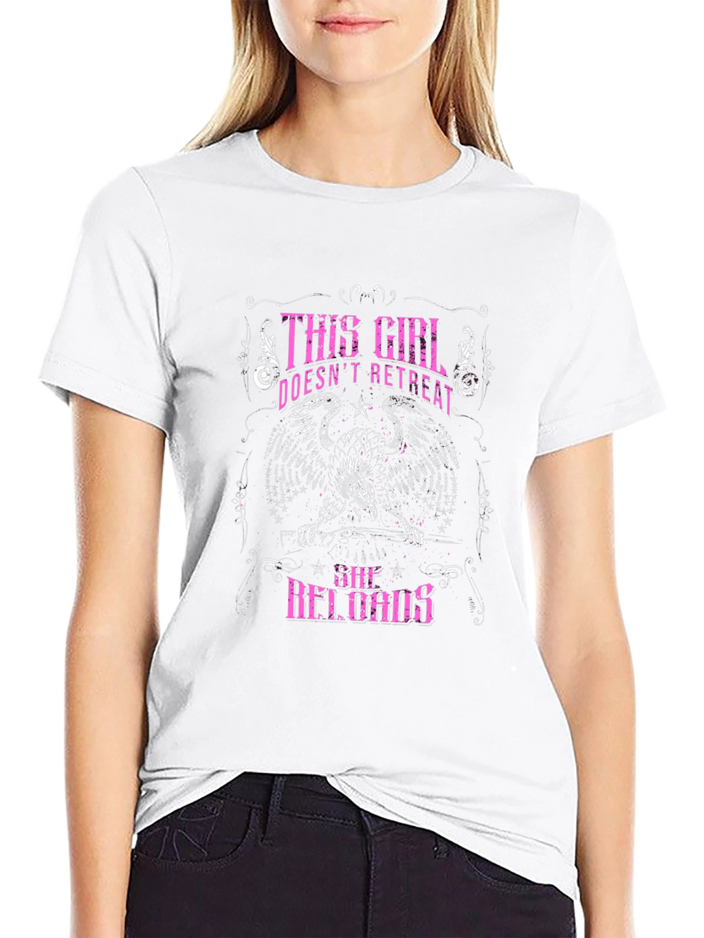This Girl Doesnt Retreat T-Shirt