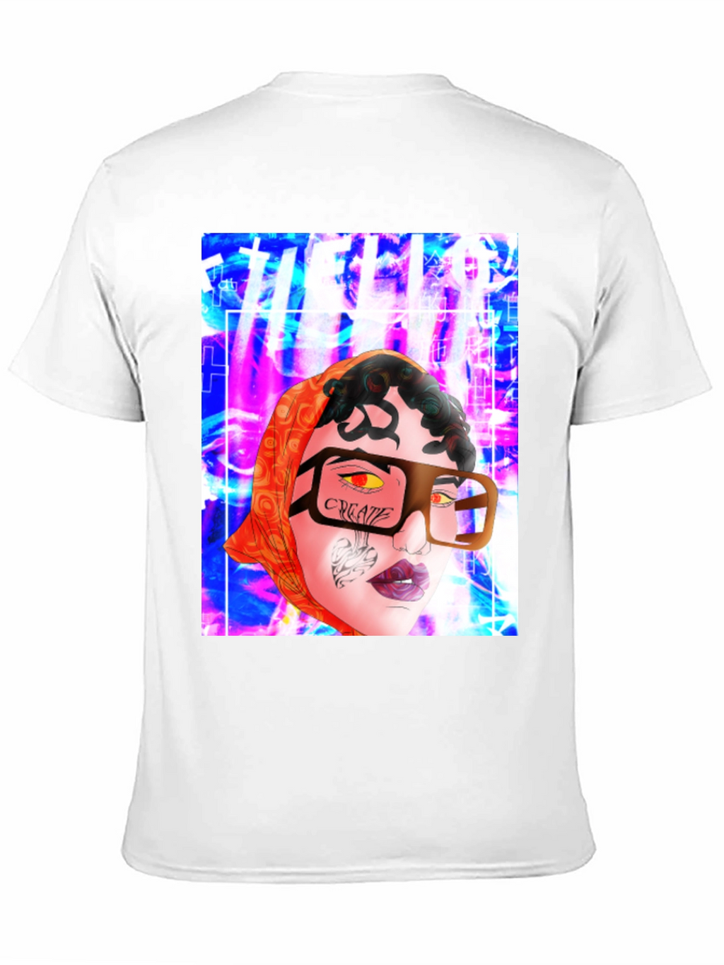 Unique Graphic Print T-Shirt