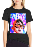 Unique Graphic Print T-Shirt