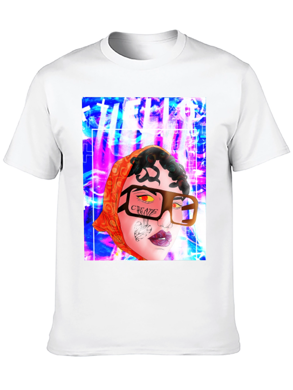 Unique Graphic Print T-Shirt