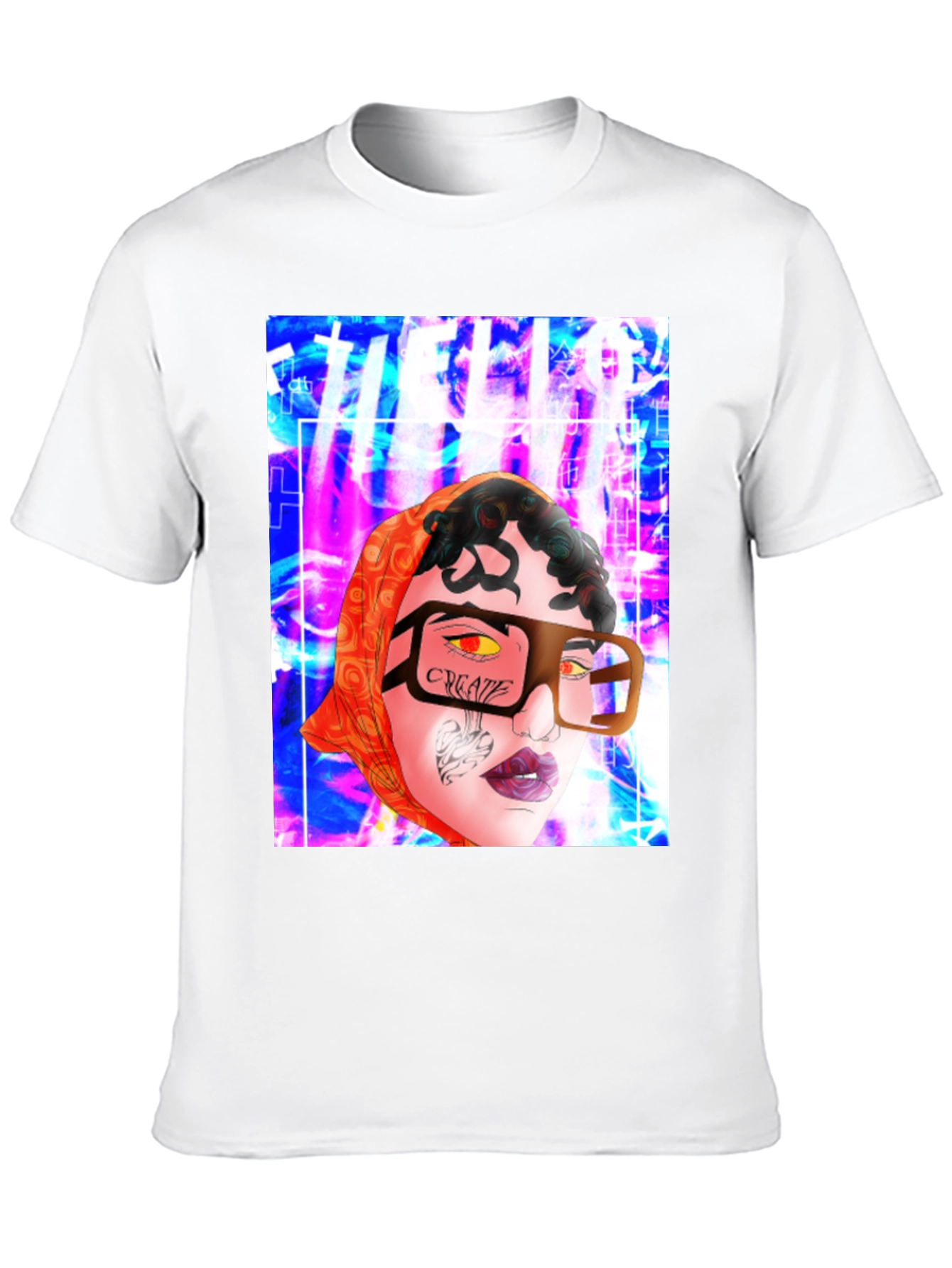 Unique Graphic Print T-Shirt