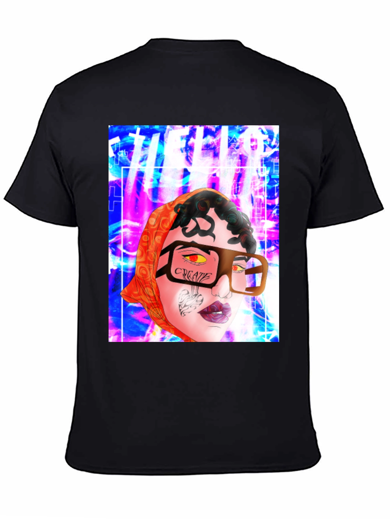 Unique Graphic Print T-Shirt