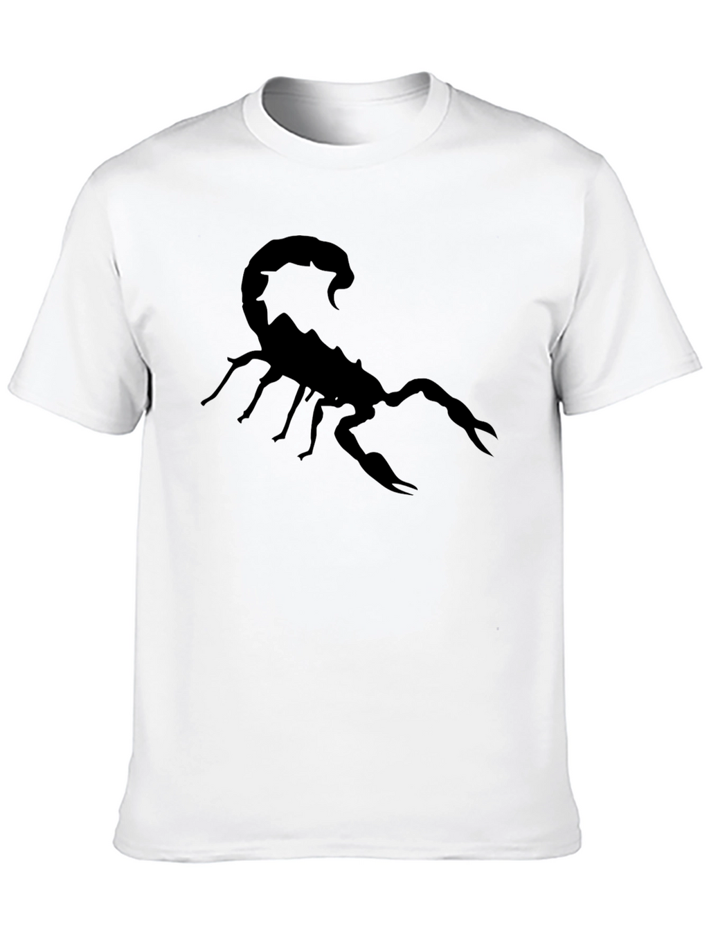 Mens Black Scorpion Graphic T-Shirt