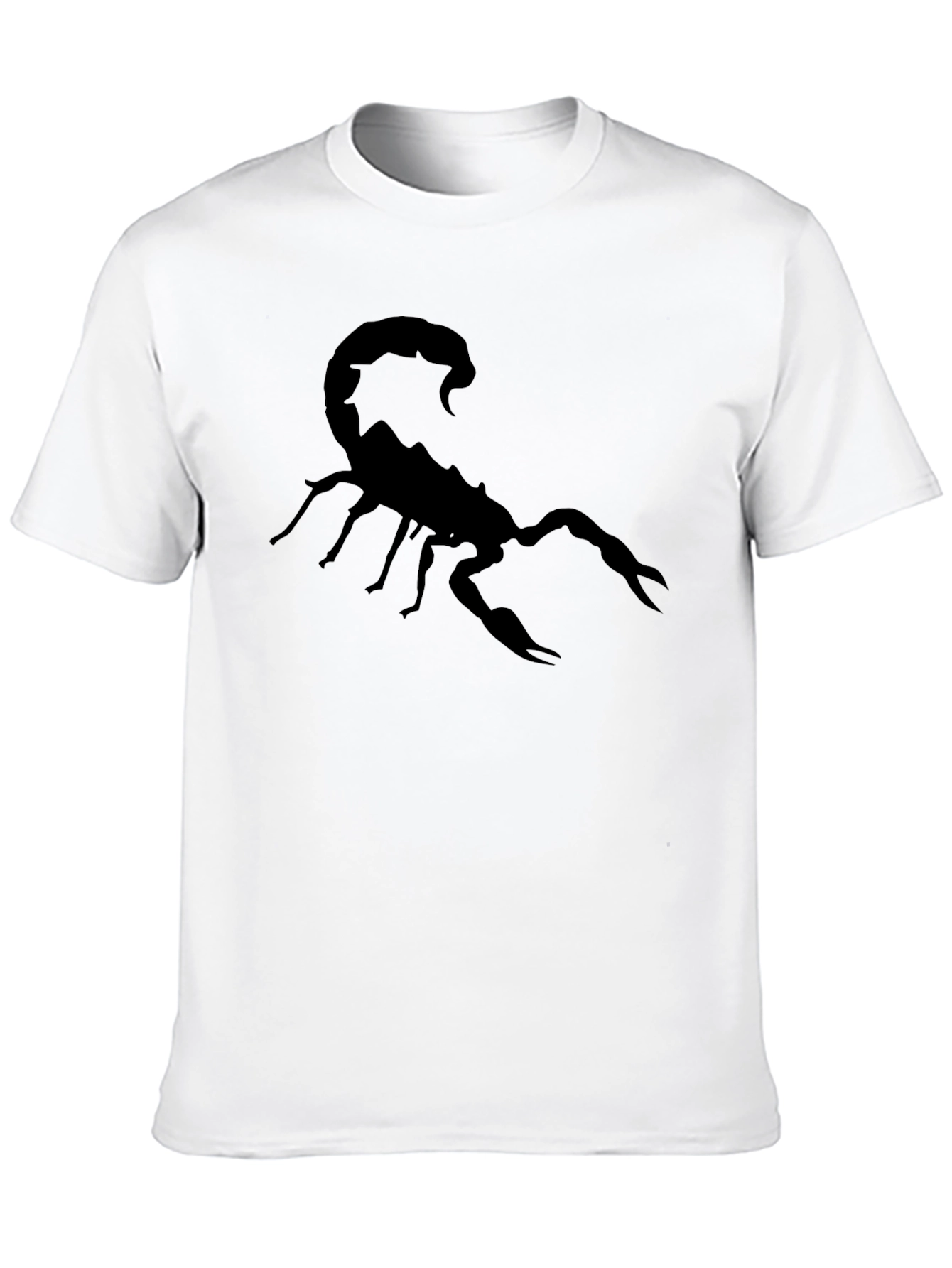 Mens Black Scorpion Graphic T-Shirt