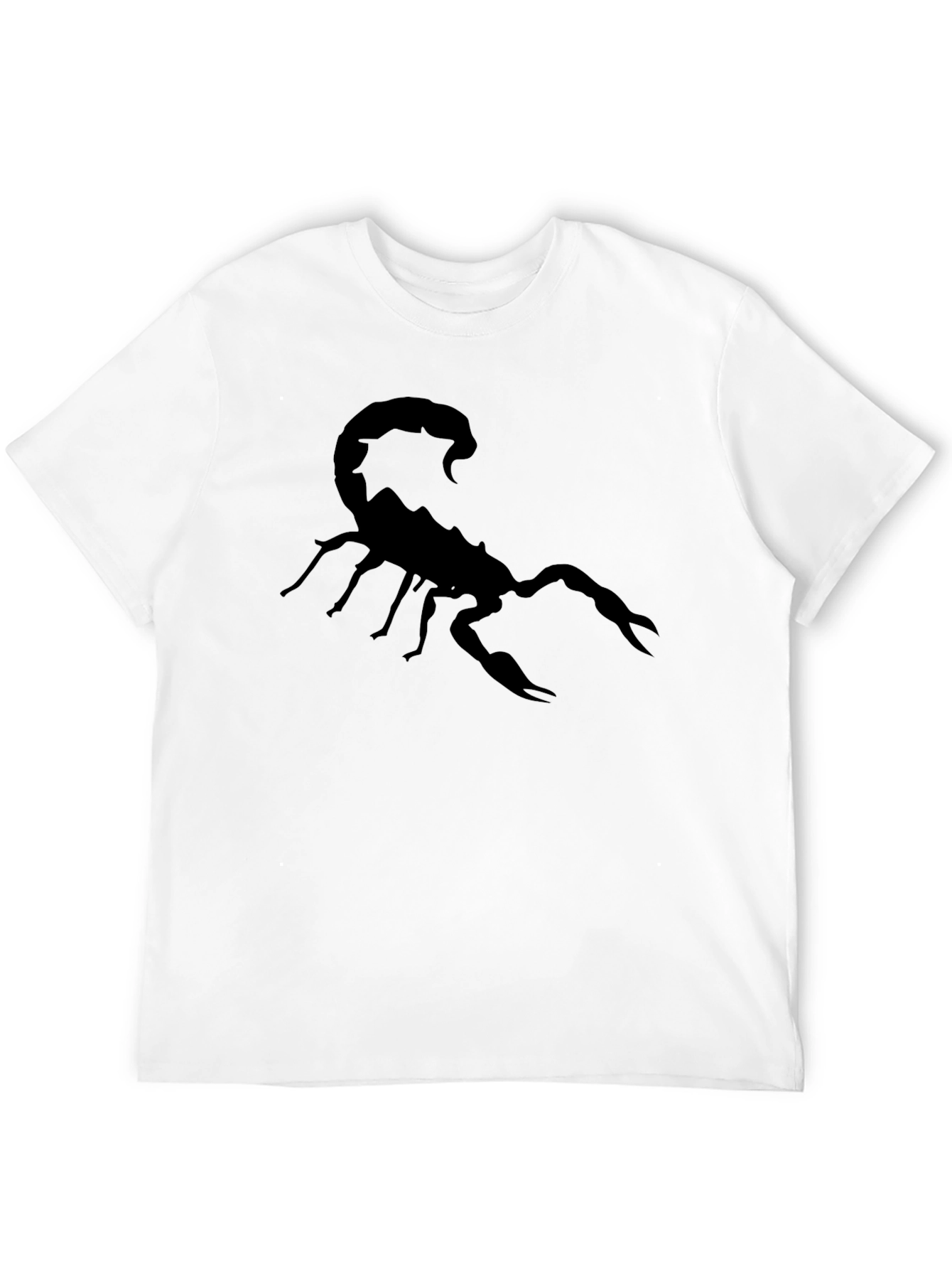 Mens Black Scorpion Graphic T-Shirt