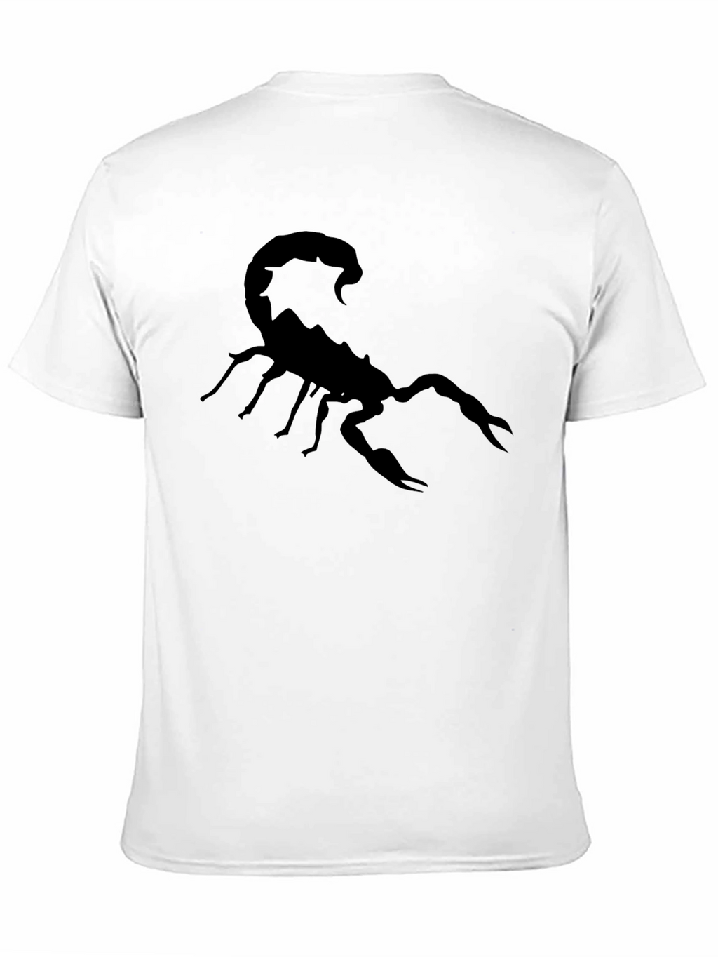 Mens Black Scorpion Graphic T-Shirt