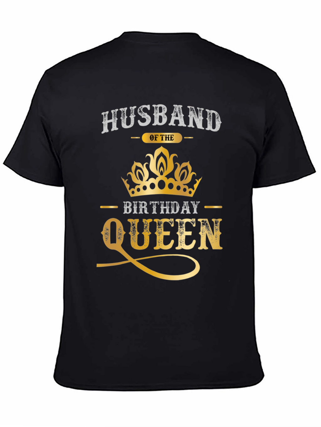 Husband of the Birthday Queen T-Shirt - Novelty Tee