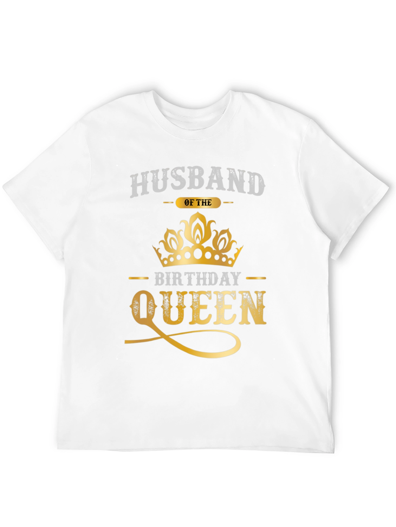 Husband of the Birthday Queen T-Shirt - Novelty Tee