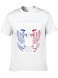 Team Moira Graphic T-Shirt - Patriotic Eagle Design