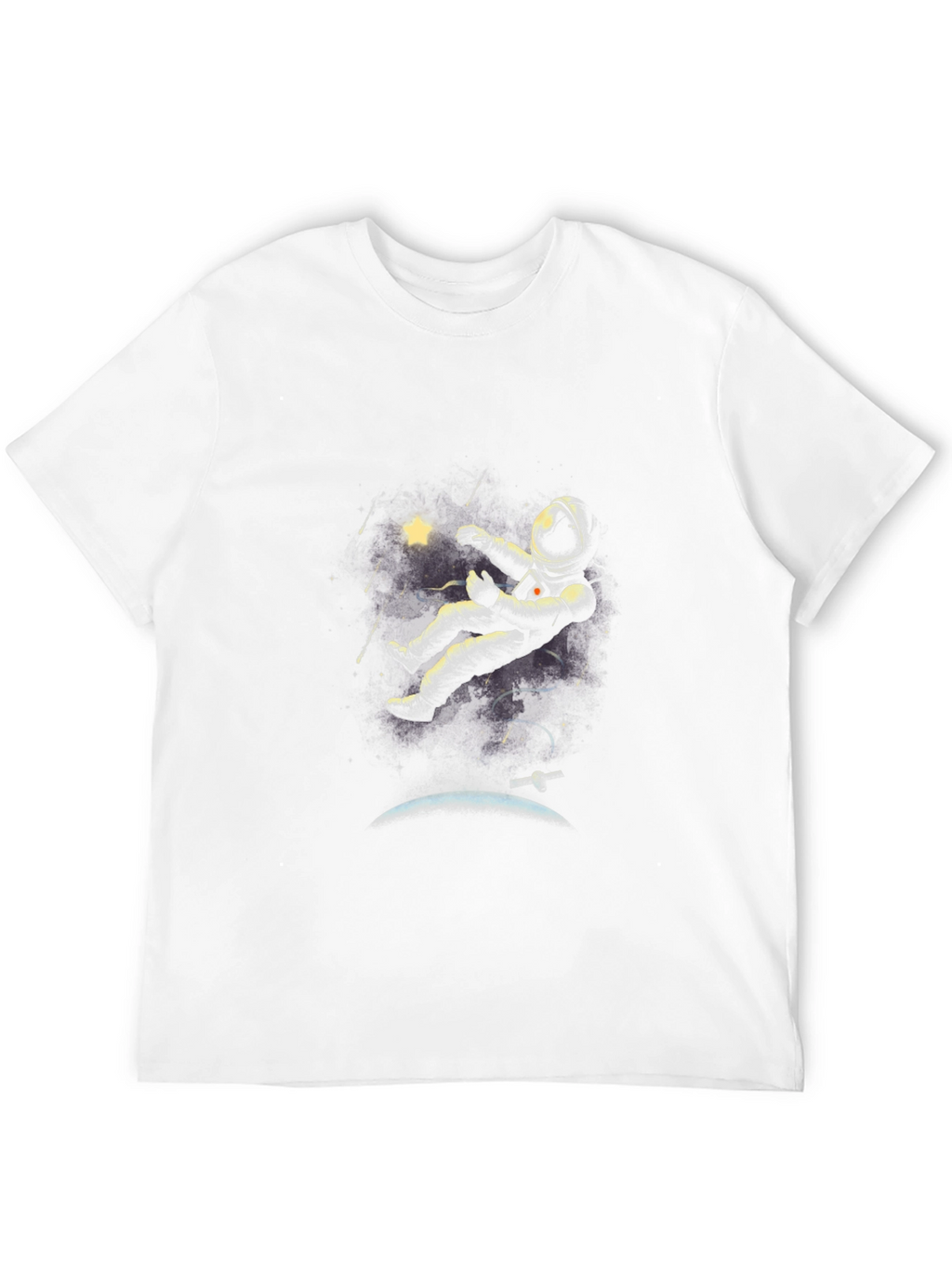 Astronaut in Space T-Shirt - Unique Graphic Tee