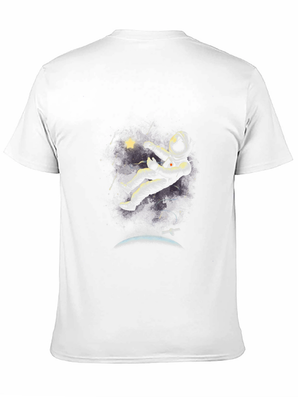 Astronaut in Space T-Shirt - Unique Graphic Tee