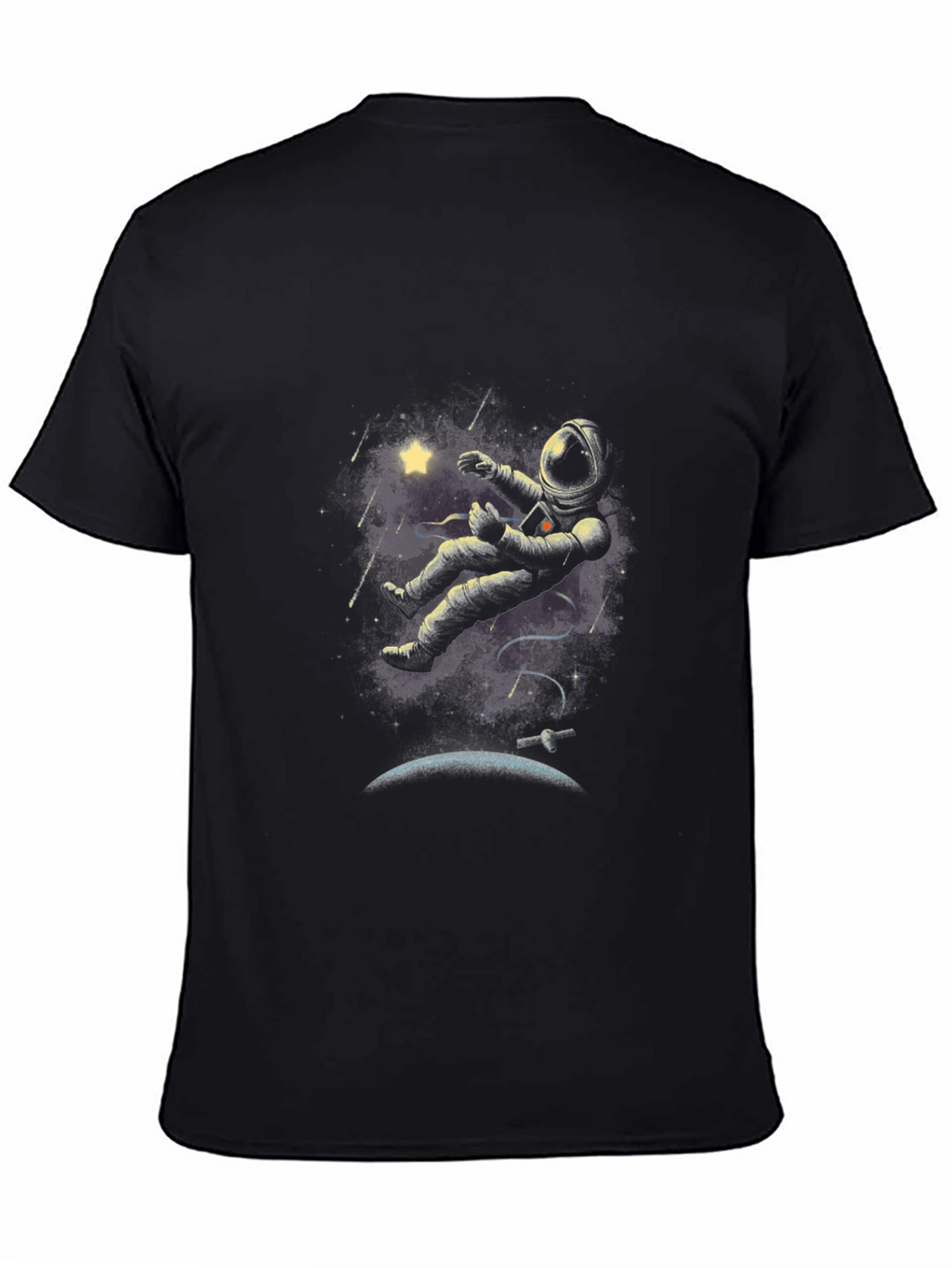 Astronaut in Space T-Shirt - Unique Graphic Tee