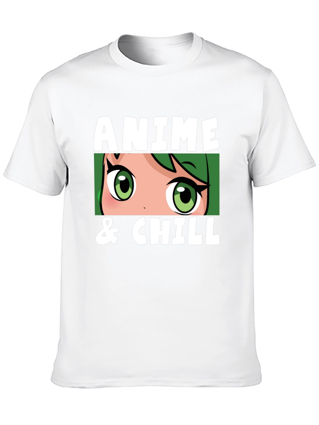 Anime & Chill Black T-Shirt