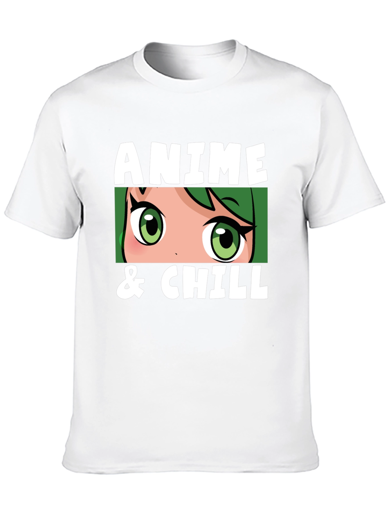 Anime & Chill Black T-Shirt