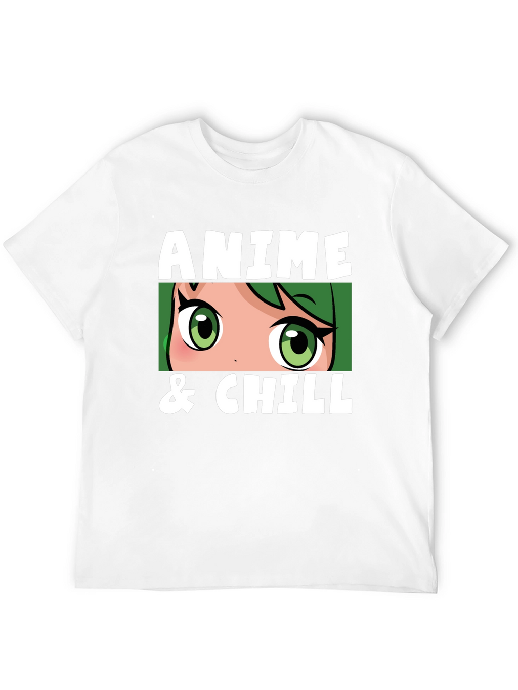 Anime & Chill Black T-Shirt