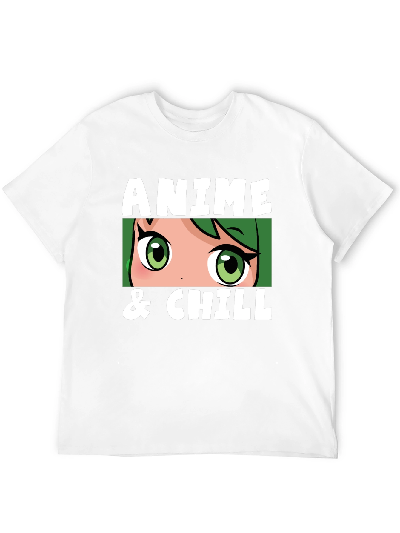 Anime & Chill Black T-Shirt