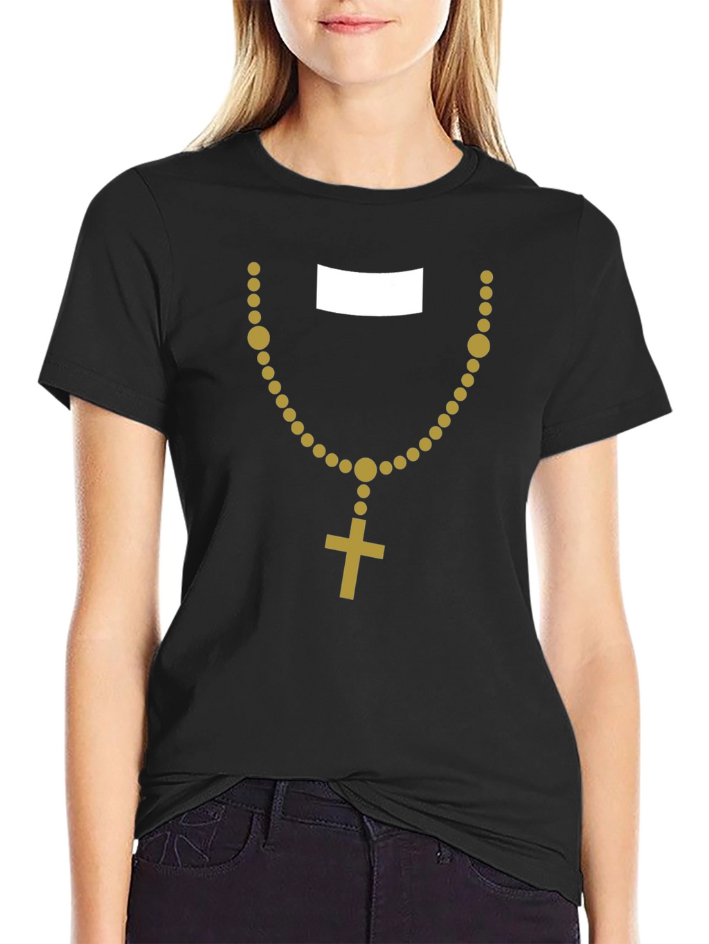 Priest Costume T-Shirt - Easy Halloween Costume