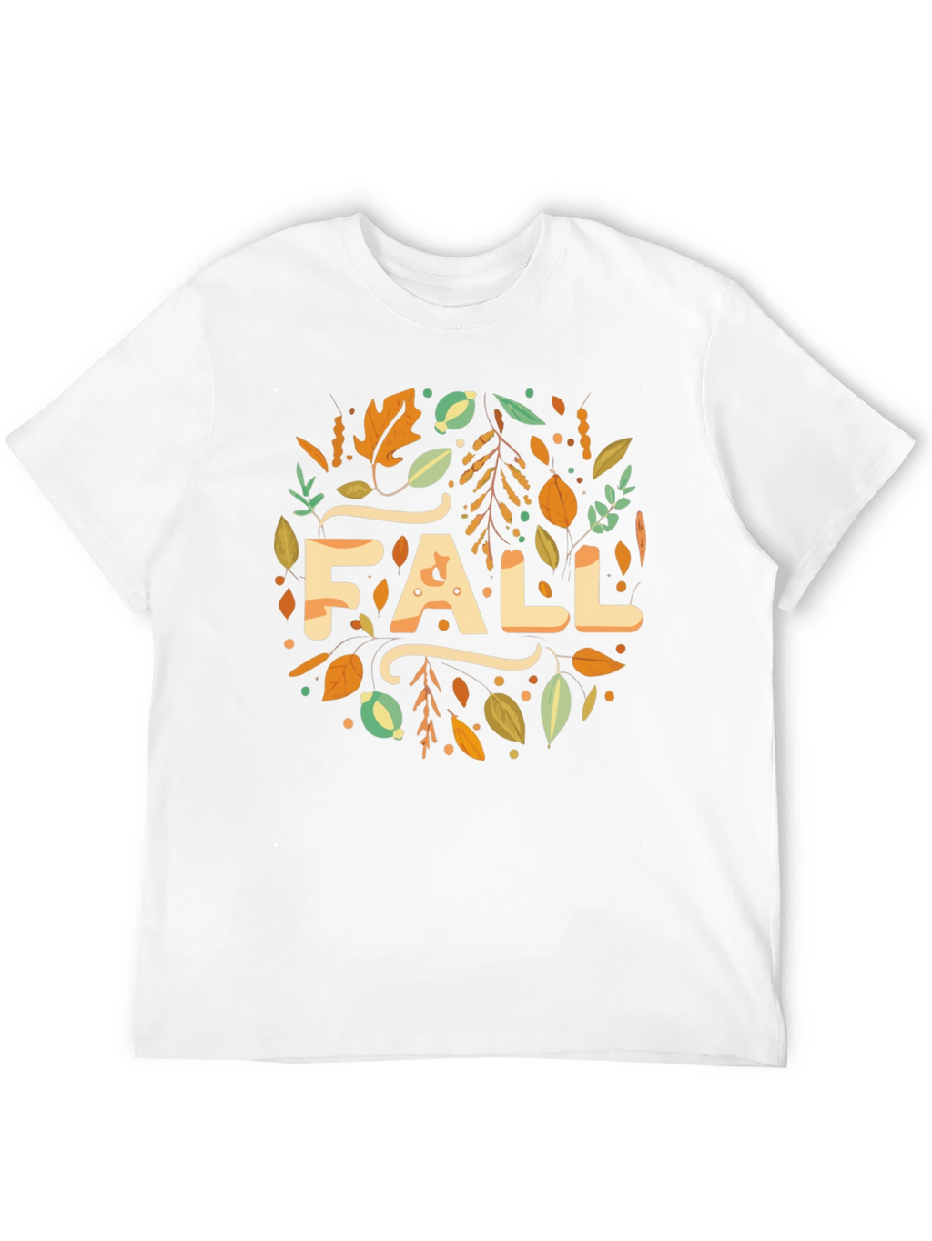 Fall Leaves Graphic T-Shirt