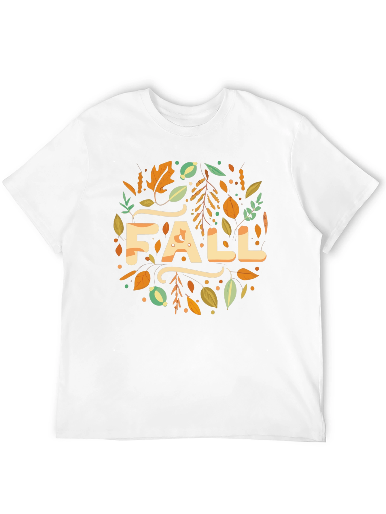 Fall Leaves Graphic T-Shirt