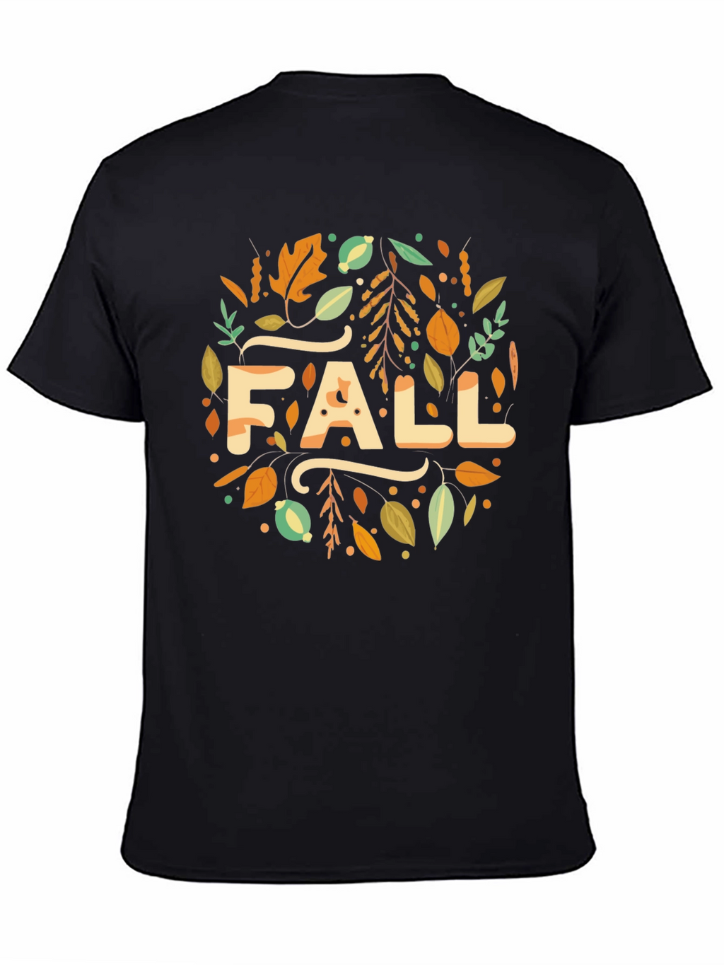Fall Leaves Graphic T-Shirt