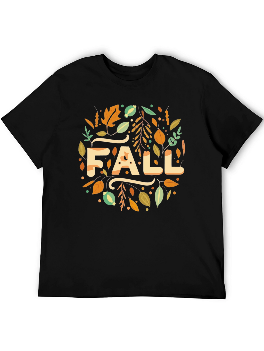Fall Leaves Graphic T-Shirt
