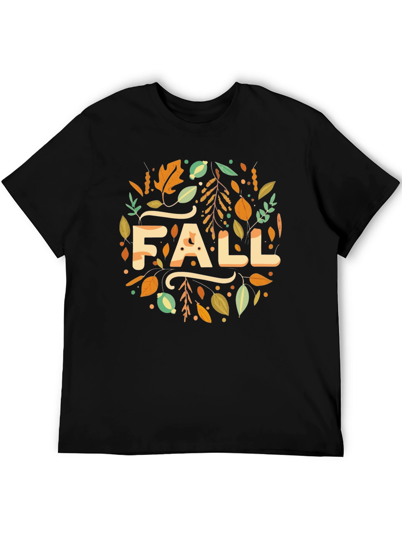 Fall Leaves Graphic T-Shirt