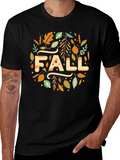Fall Leaves Graphic T-Shirt