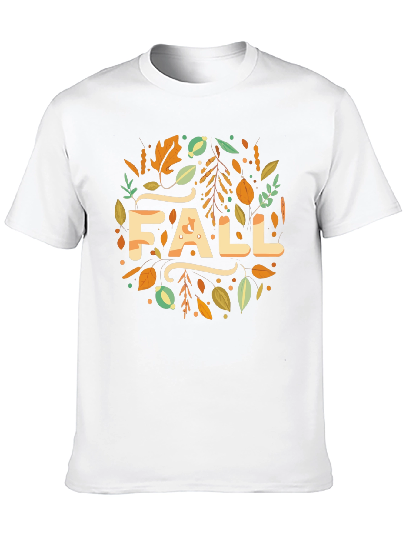 Fall Leaves Graphic T-Shirt