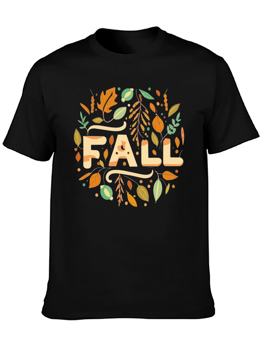 Fall Leaves Graphic T-Shirt
