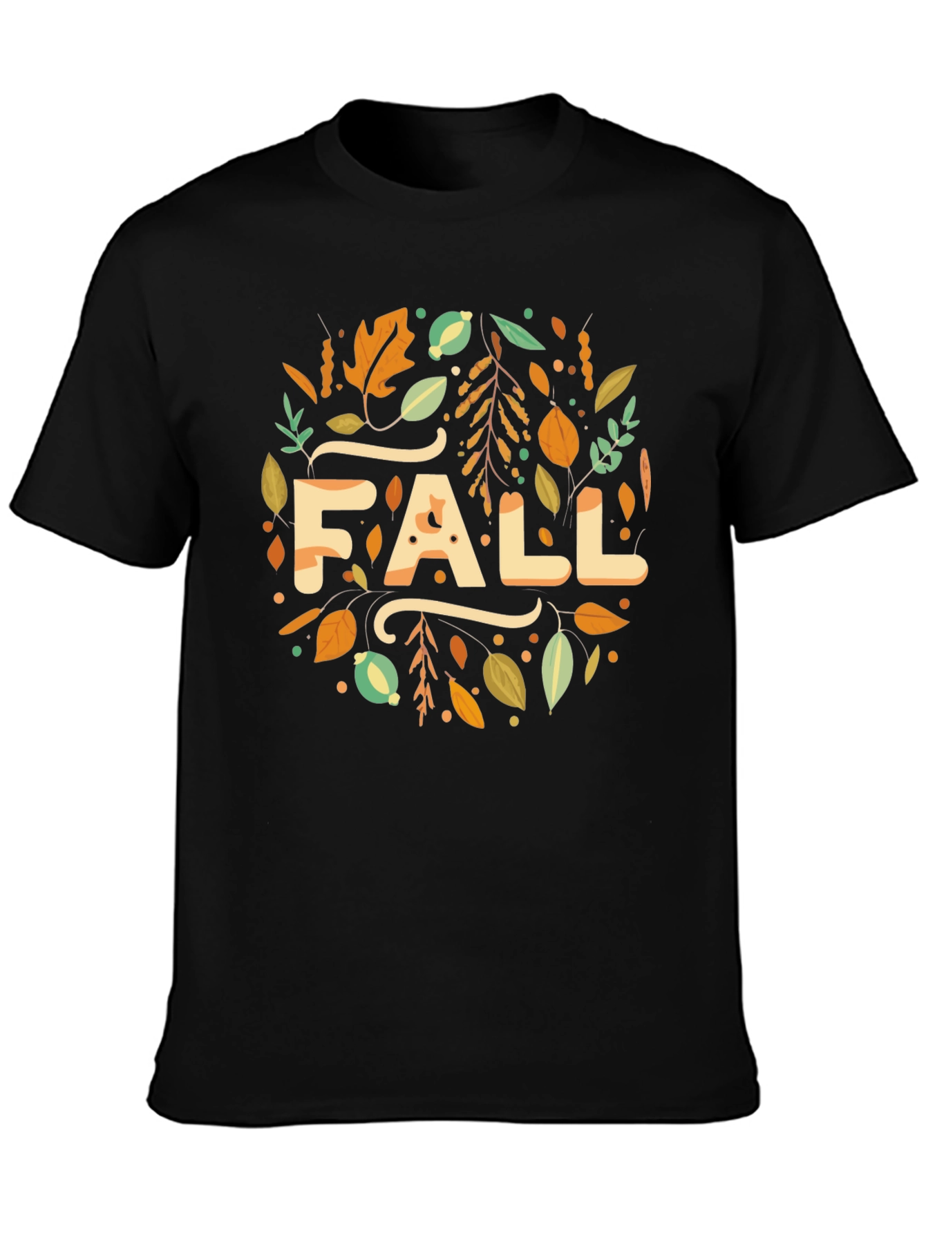 Fall Leaves Graphic T-Shirt
