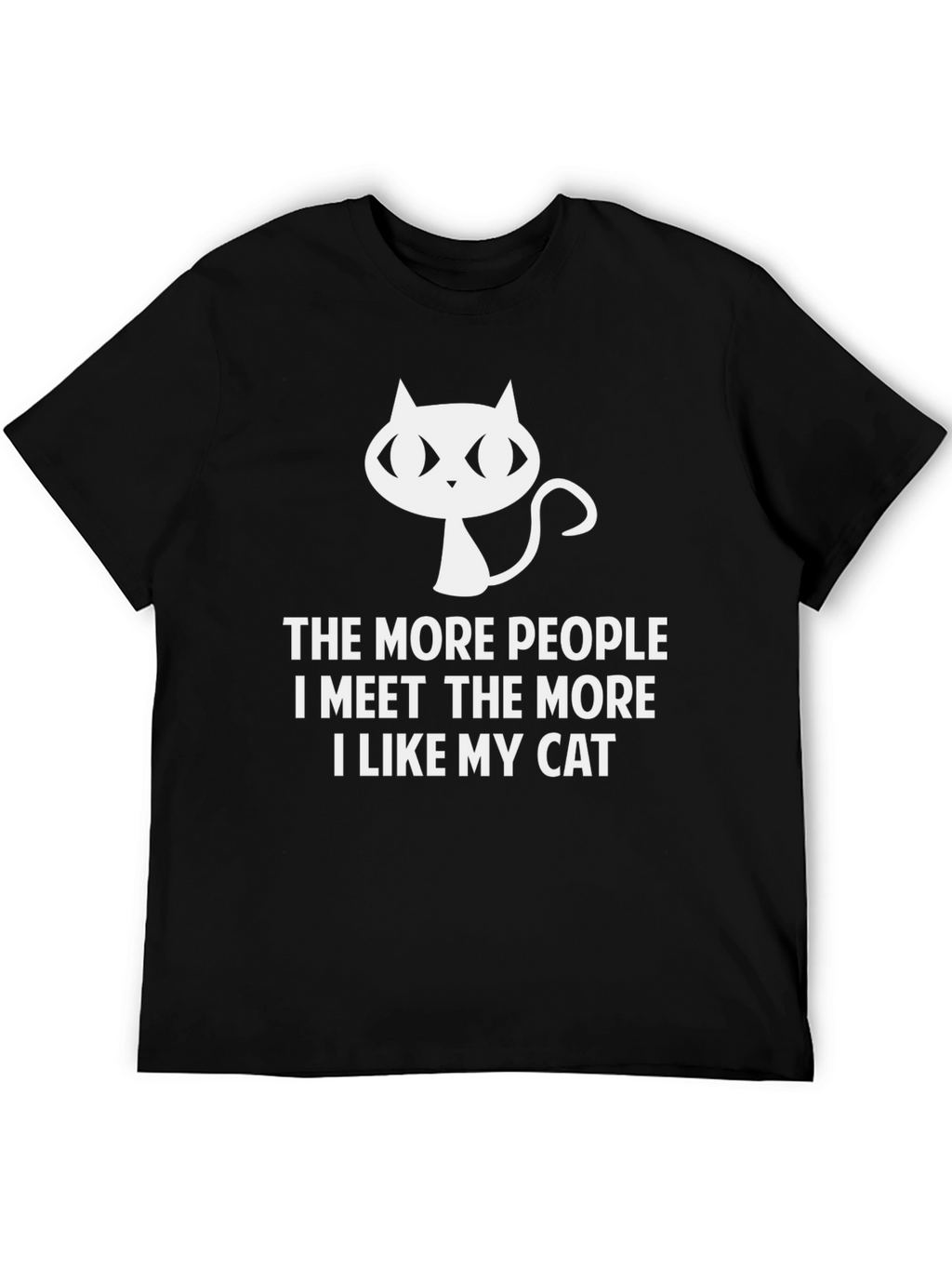 Cat Lover T-Shirt - Funny Introvert Tee
