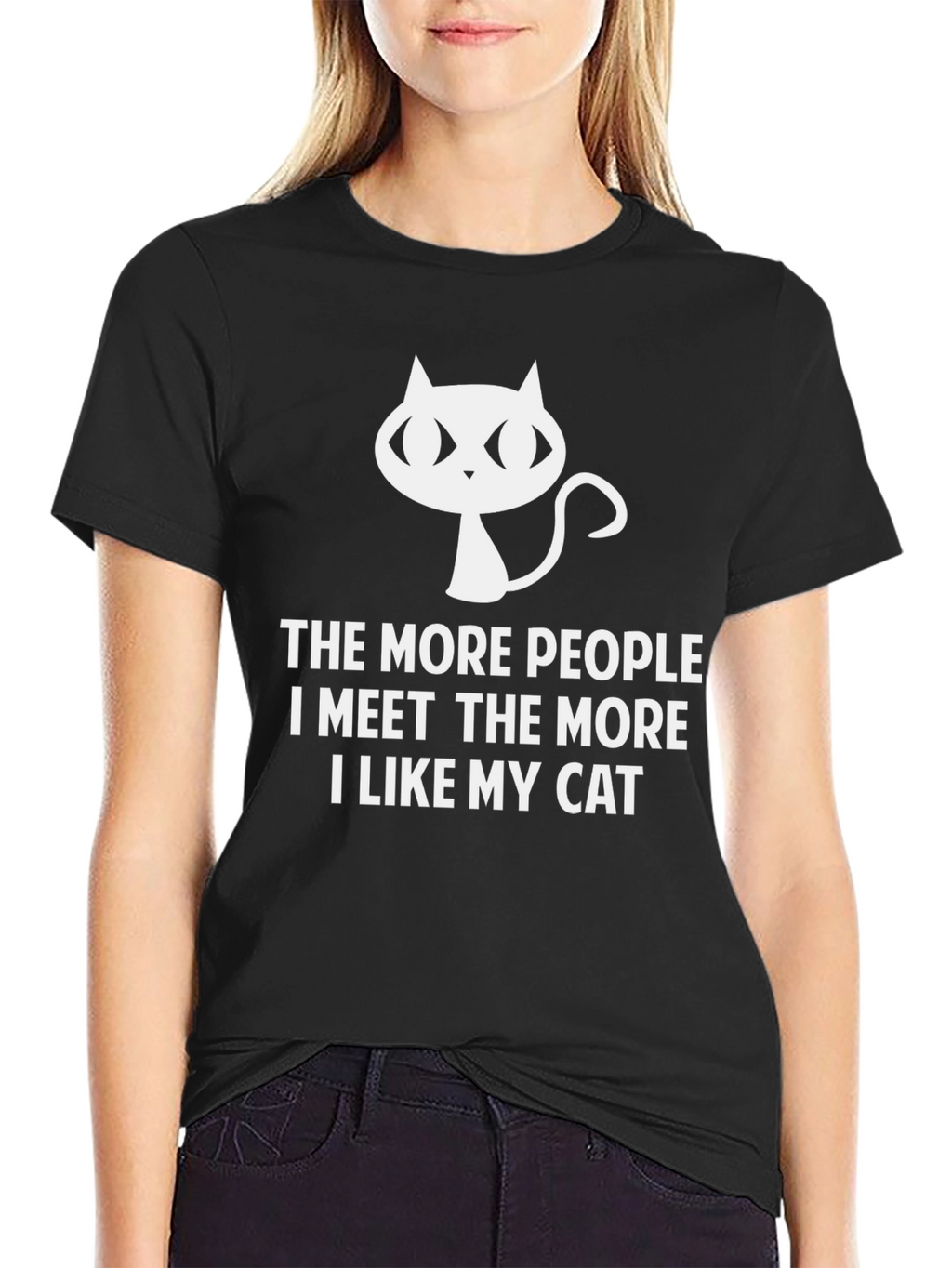 Cat Lover T-Shirt - Funny Introvert Tee