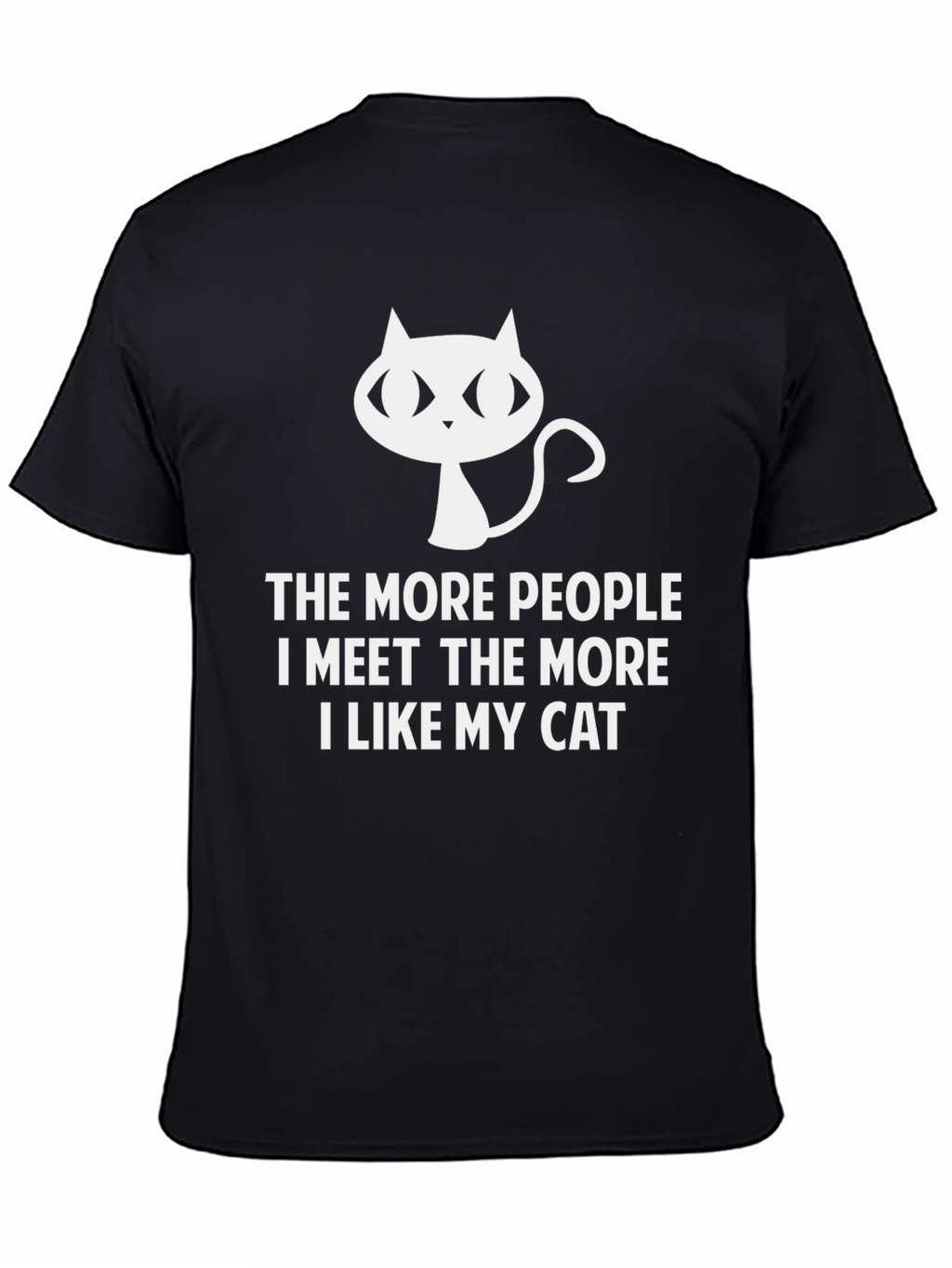 Cat Lover T-Shirt - Funny Introvert Tee