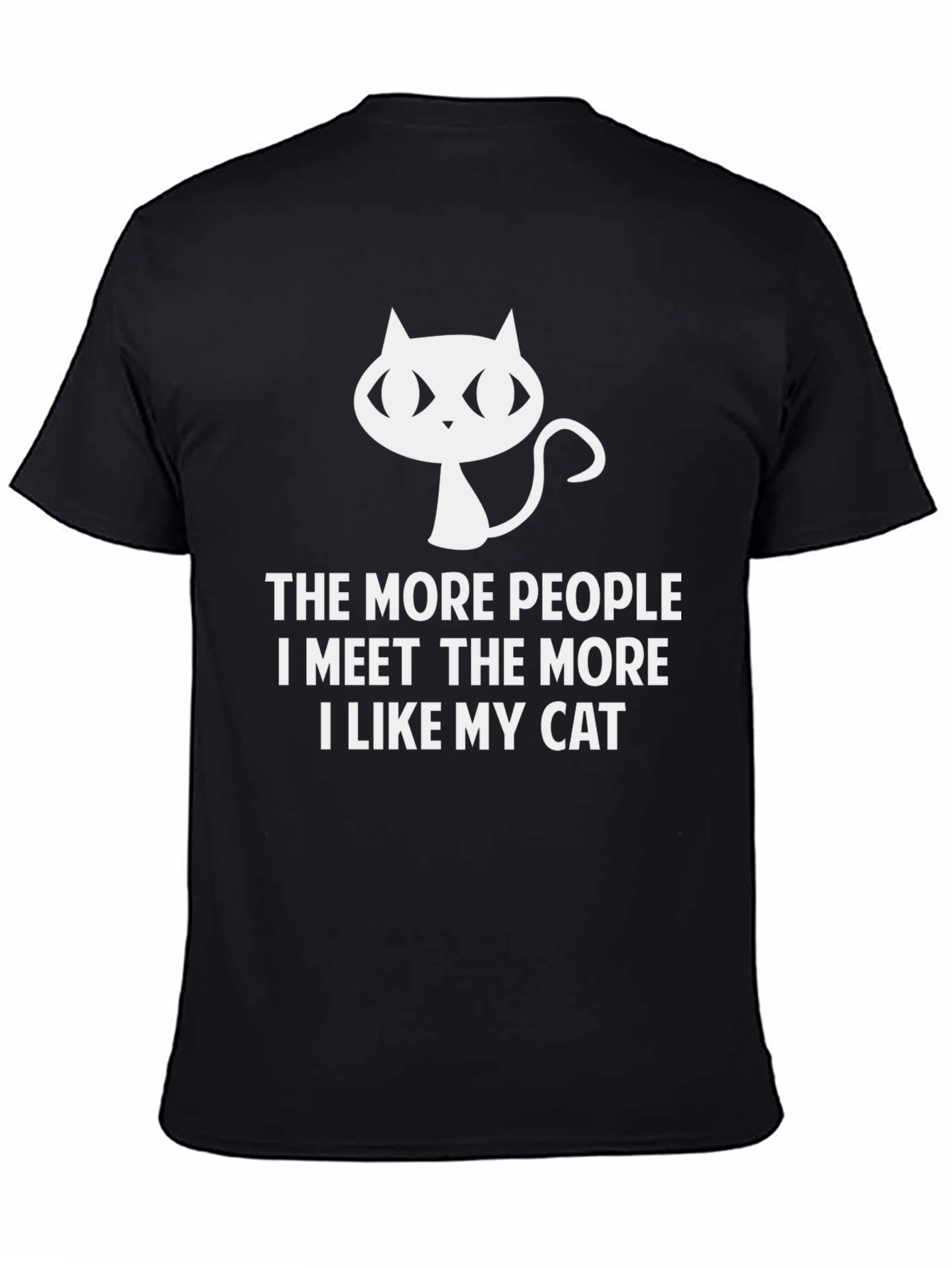 Cat Lover T-Shirt - Funny Introvert Tee