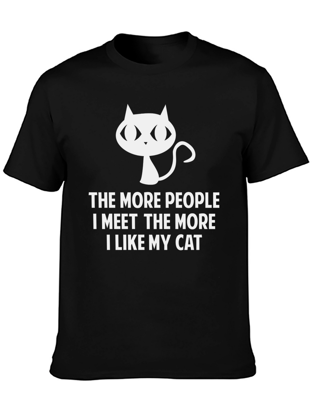 Cat Lover T-Shirt - Funny Introvert Tee