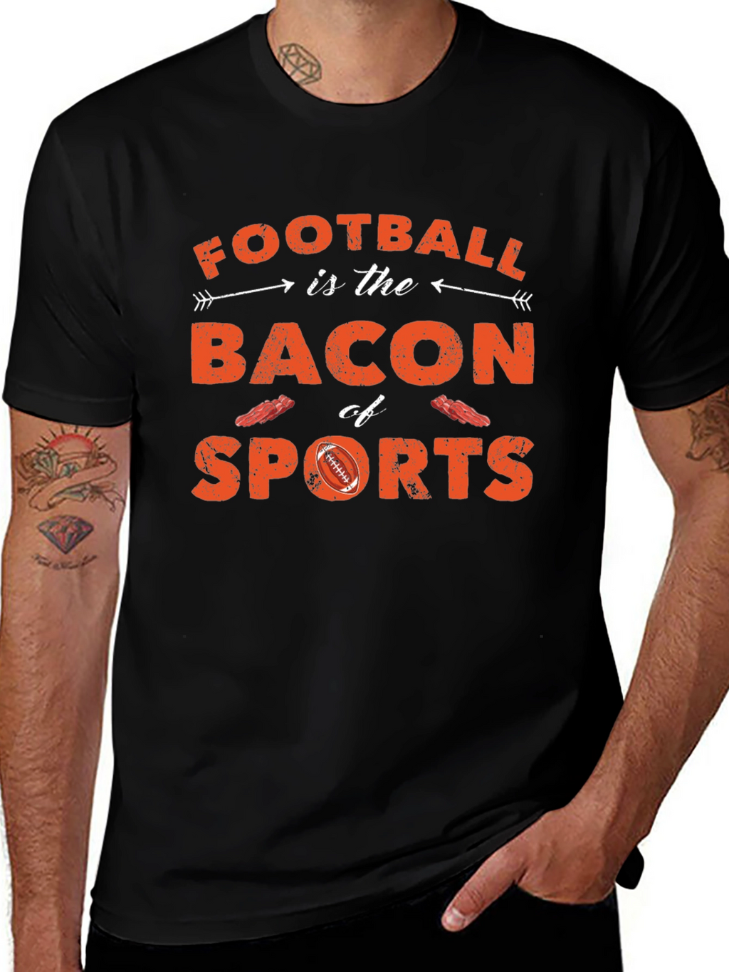 Football is Bacon of Sports T-Shirt