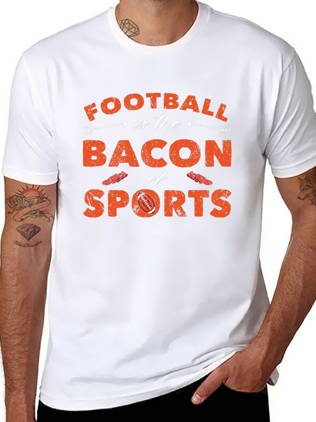 Football is Bacon of Sports T-Shirt