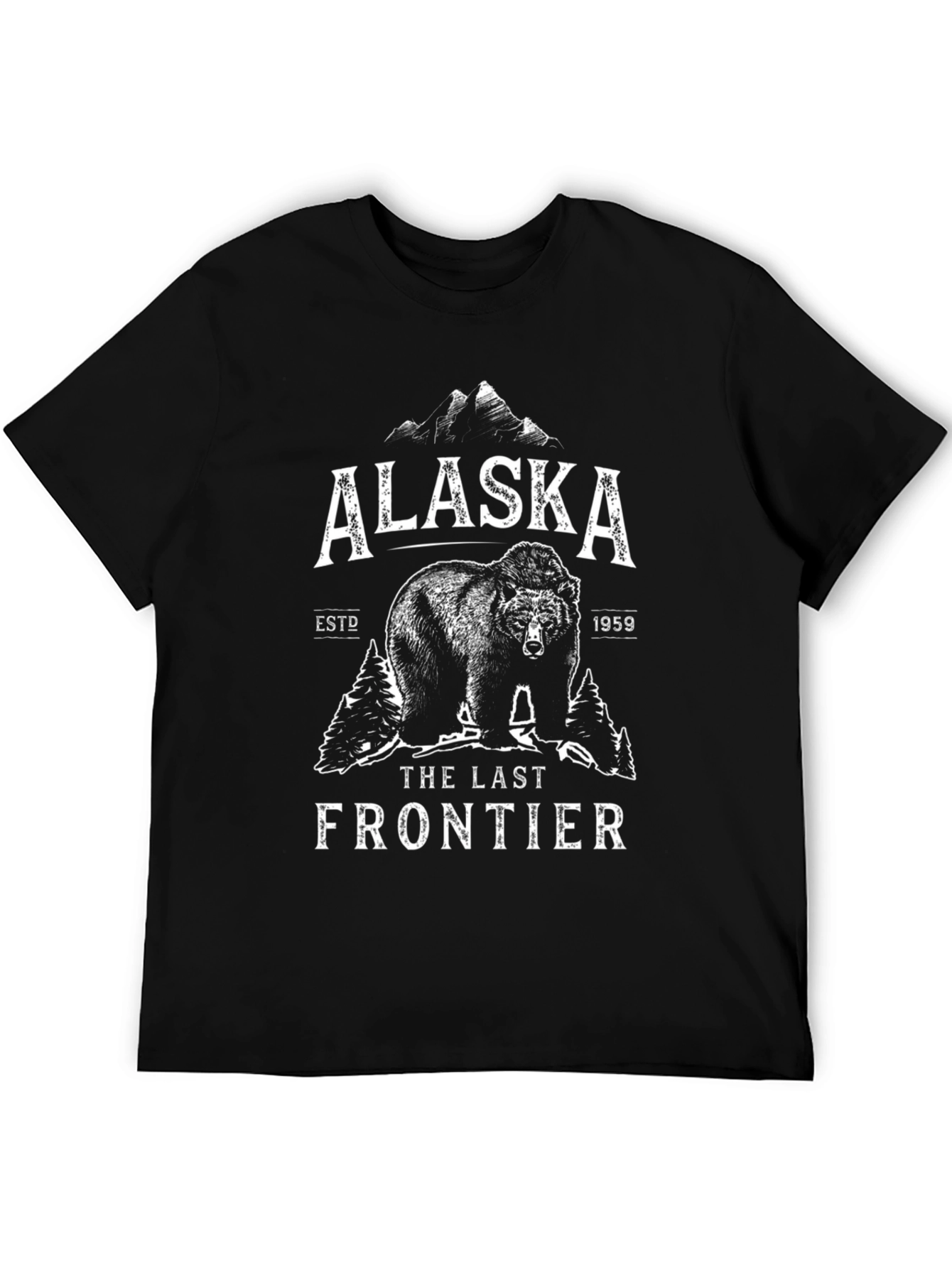 Alaska The Last Frontier Graphic T-Shirt