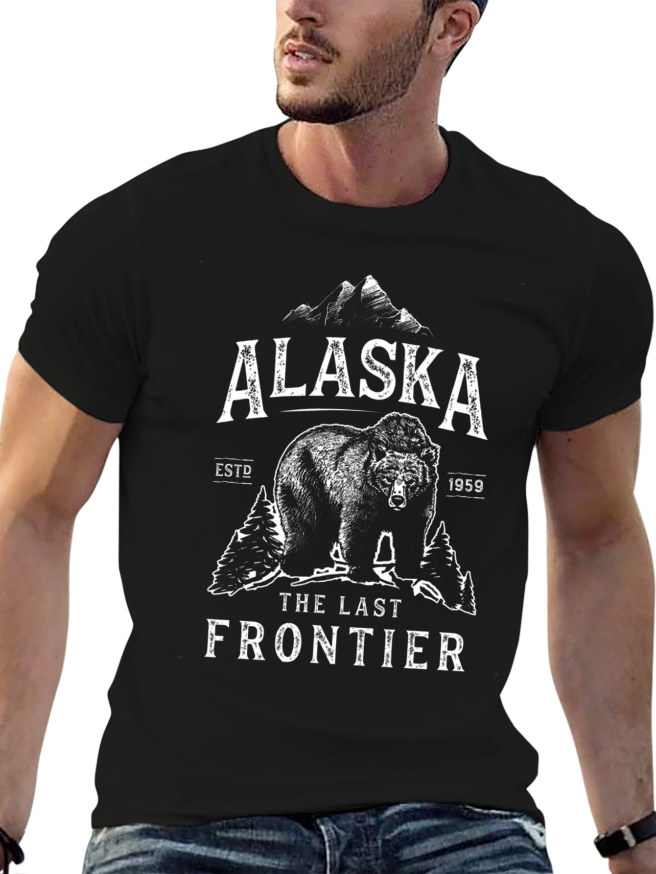Alaska The Last Frontier Graphic T-Shirt