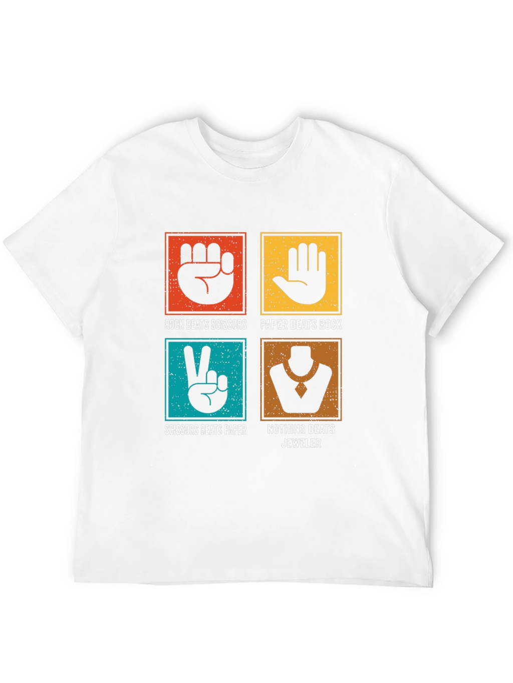 Rock Paper Scissors Jeweler Graphic Tee