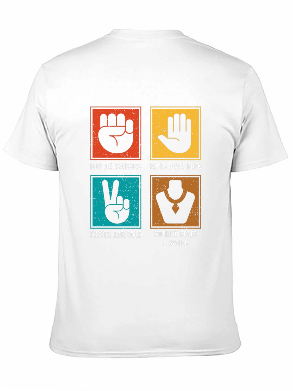 Rock Paper Scissors Jeweler Graphic Tee